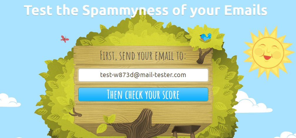 ‘Ελεγχος sender score αποστολής e-mail 
