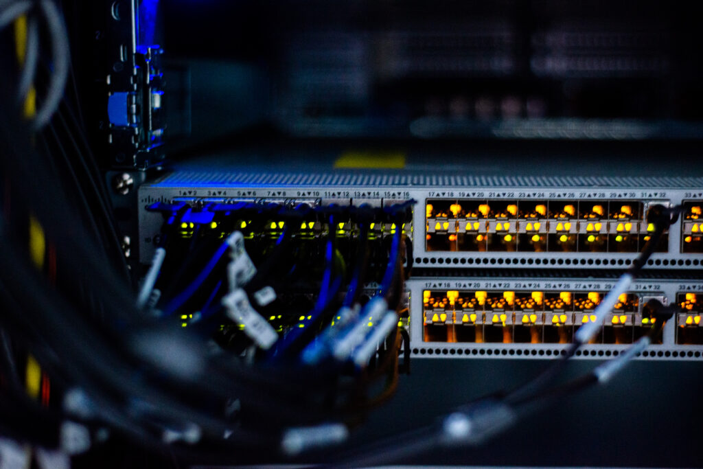 Cisco switches και patch panel